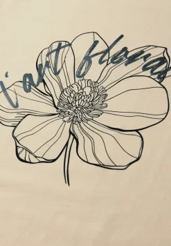 T-shirt à manches courtes avec un artwork floral