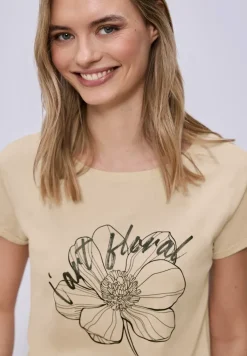 T-shirt à manches courtes avec un artwork floral