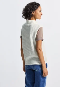 T-shirt à manches courtes avec fermeture éclair