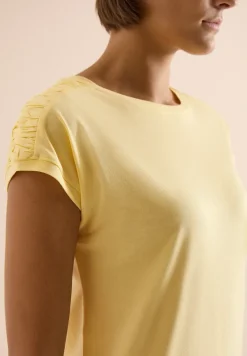 T-shirt à manches courtes avec fronces