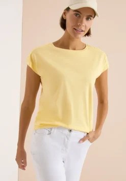 T-shirt à manches courtes avec fronces