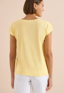 T-shirt à manches courtes avec fronces