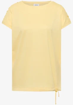T-shirt à manches courtes avec fronces