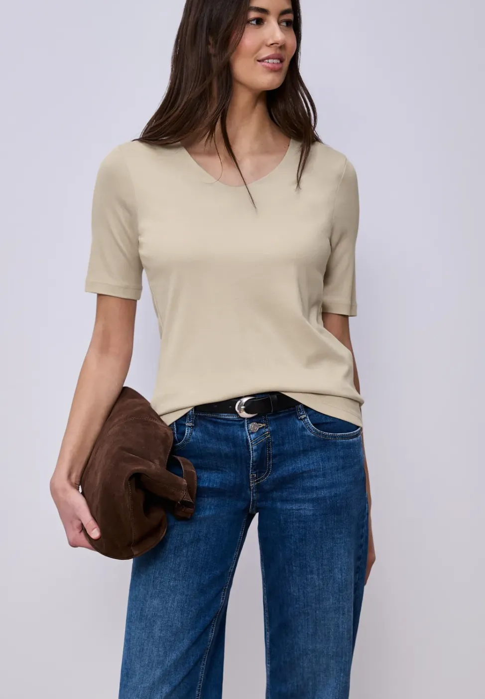 T-shirt à manches courtes basique
