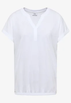T-shirt à manches courtes en forme de tunique