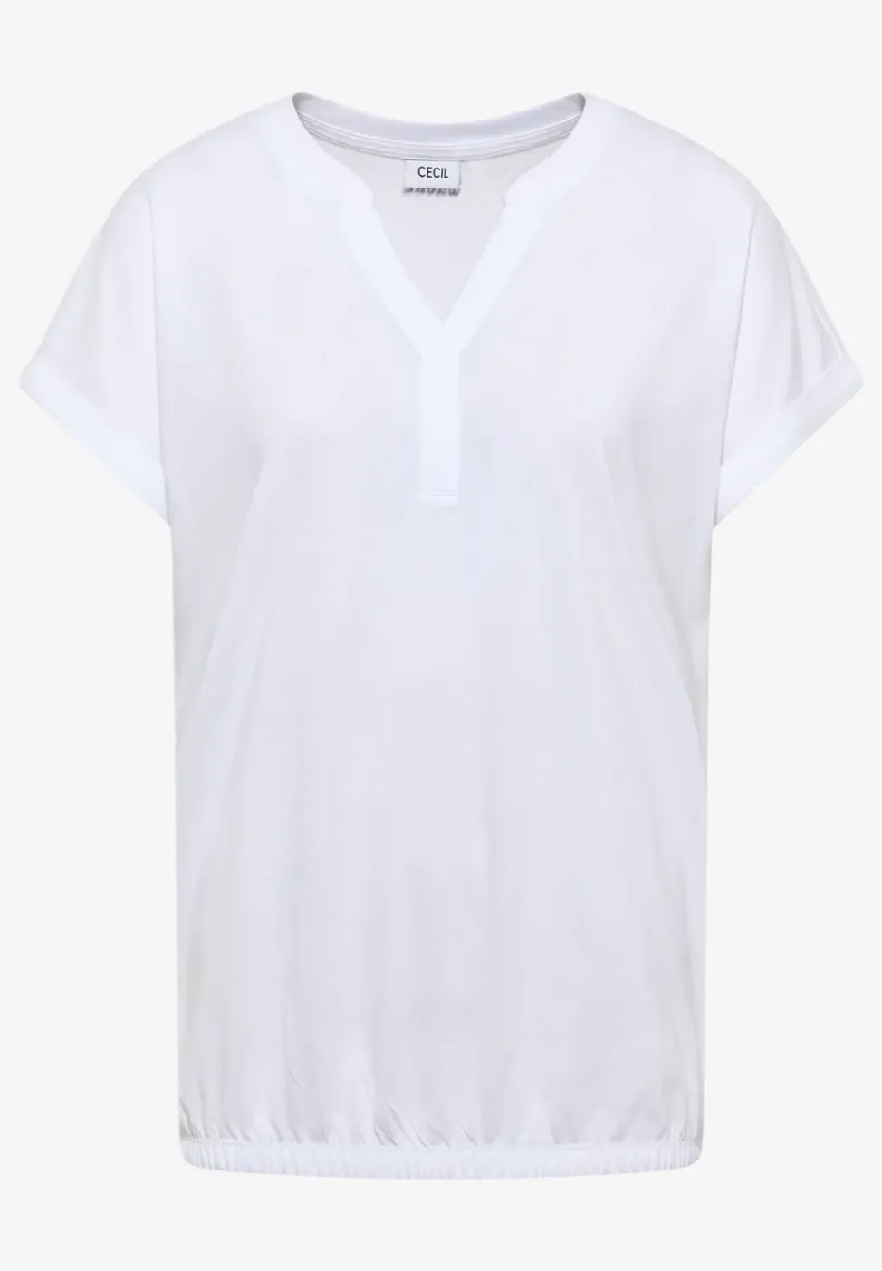 T-shirt à manches courtes en forme de tunique