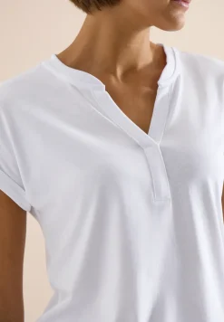 T-shirt à manches courtes en forme de tunique