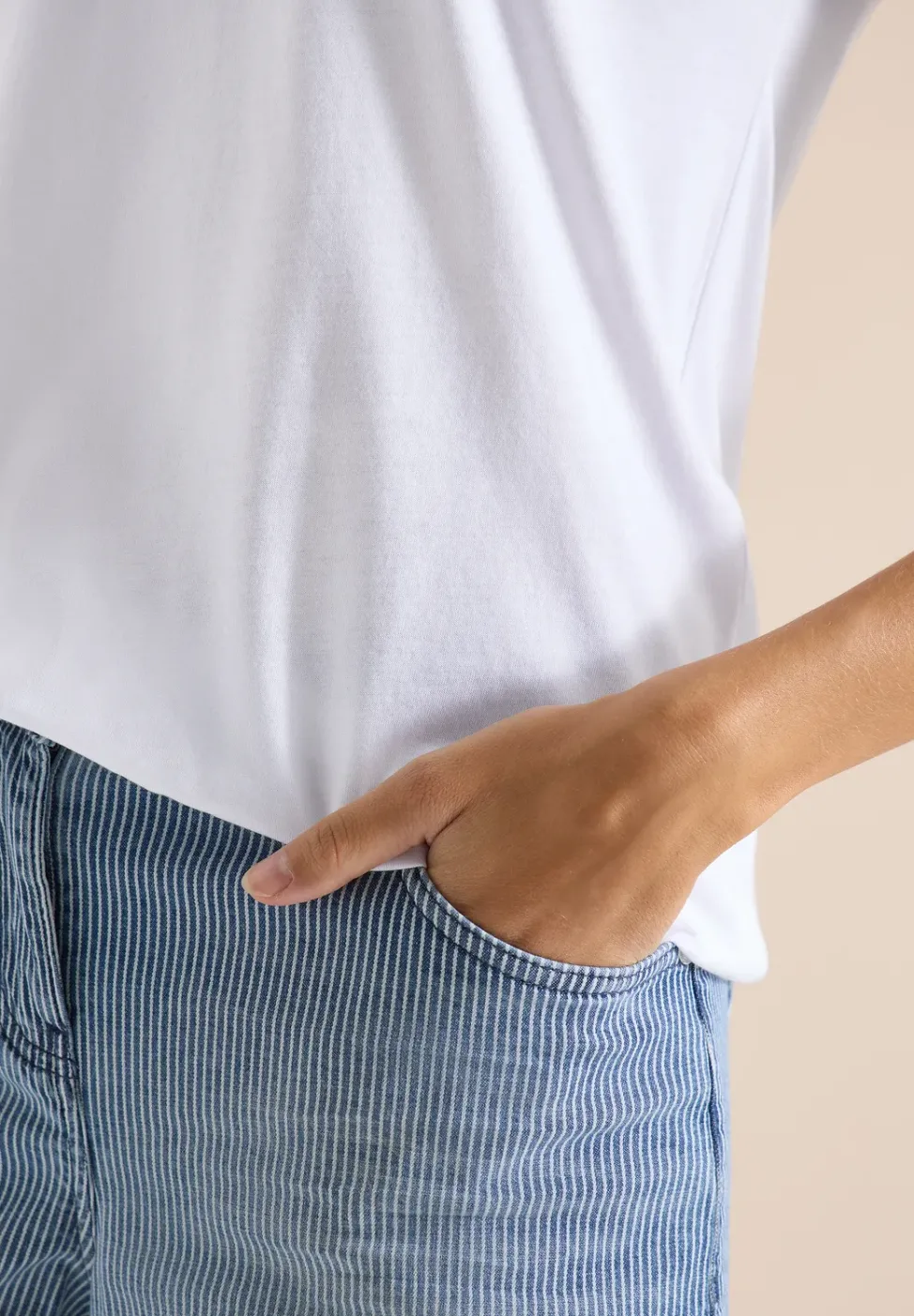 T-shirt à manches courtes en forme de tunique