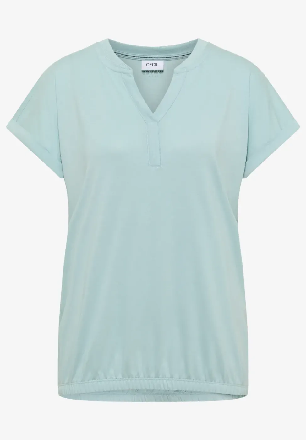 T-shirt à manches courtes en forme de tunique