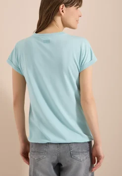 T-shirt à manches courtes en forme de tunique