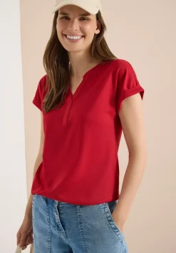T-shirt à manches courtes en forme de tunique