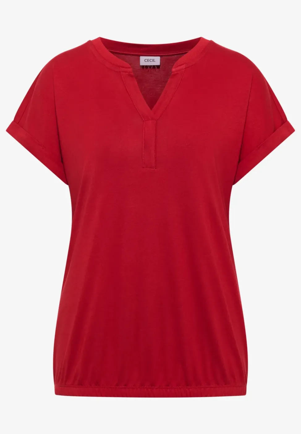 T-shirt à manches courtes en forme de tunique