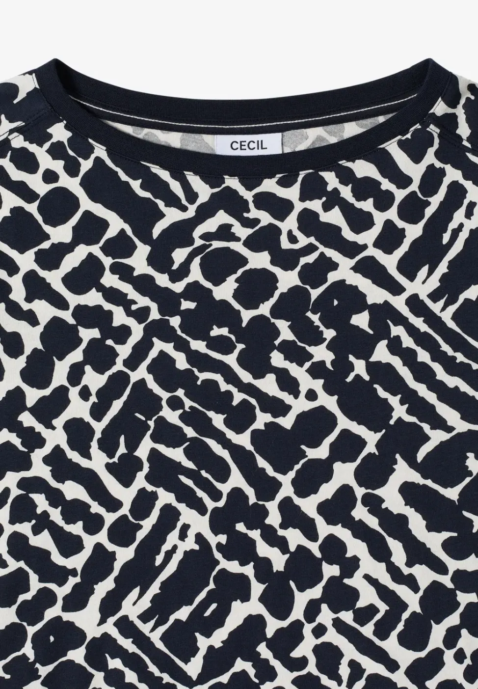 T-shirt à manches longues à motifs