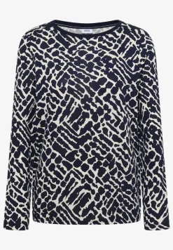 T-shirt à manches longues à motifs