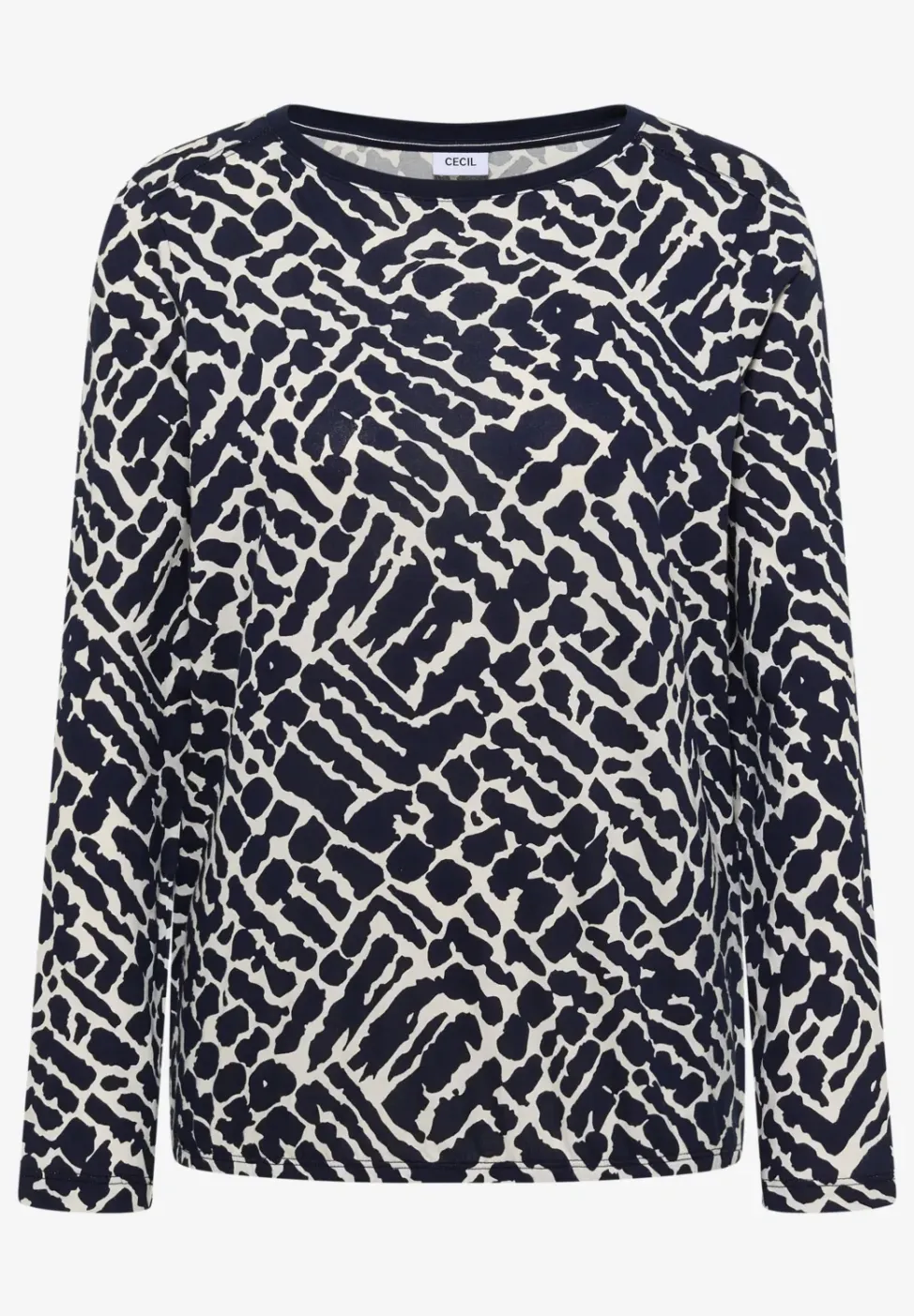 T-shirt à manches longues à motifs