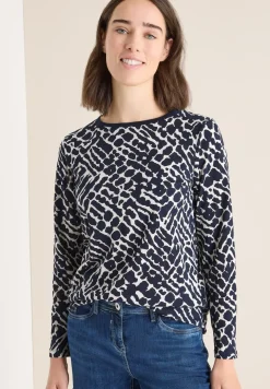 T-shirt à manches longues à motifs