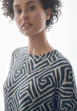 T-shirt à manches longues à motifs