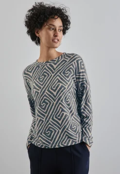 T-shirt à manches longues à motifs