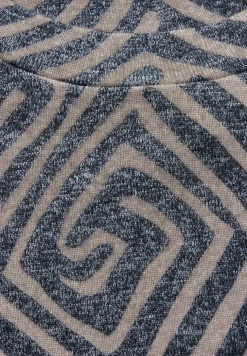 T-shirt à manches longues à motifs