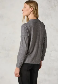 T-shirt à manches longues avec paillettes