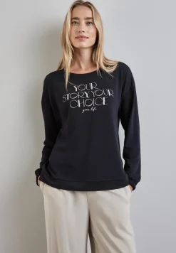 T-shirt à manches longues avec imprimé