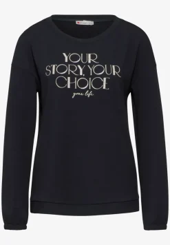 T-shirt à manches longues avec imprimé