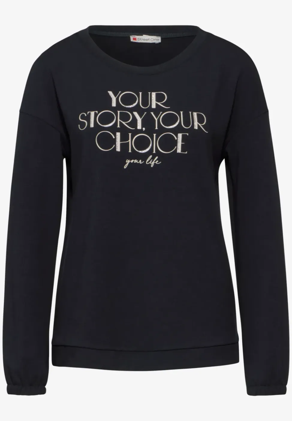 T-shirt à manches longues avec imprimé