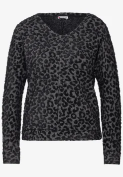 T-shirt à motif léopard
