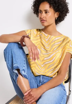 T-shirt à motifs