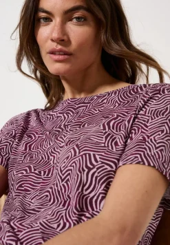 T-shirt à motifs