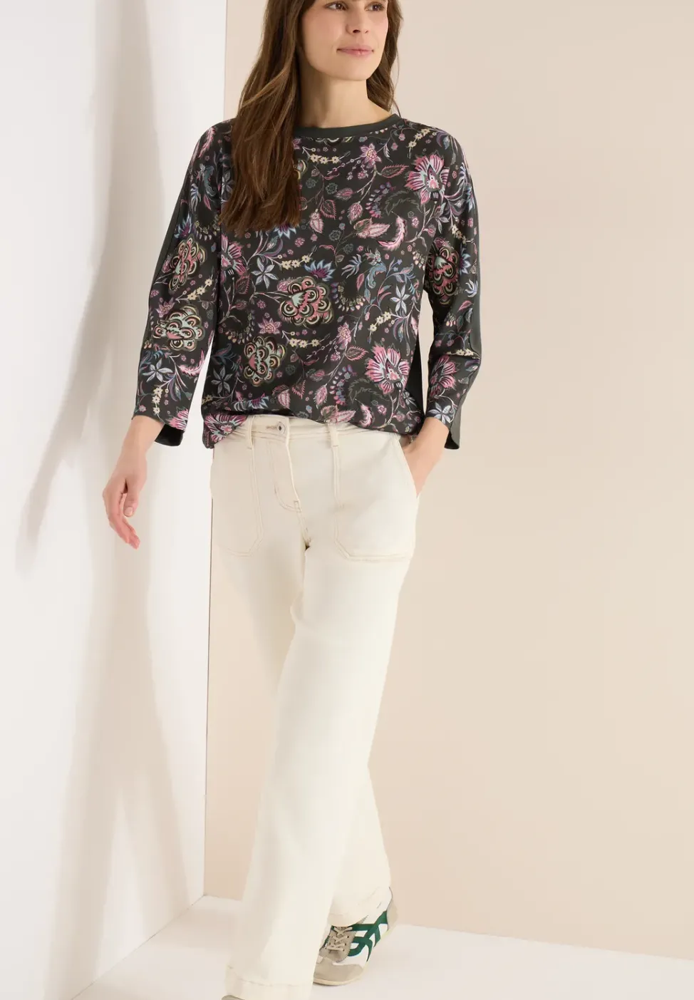 T-shirt à motifs