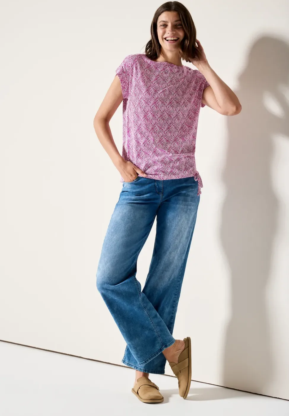 T-shirt à motifs