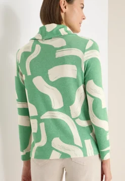 T-shirt à motifs mélangés