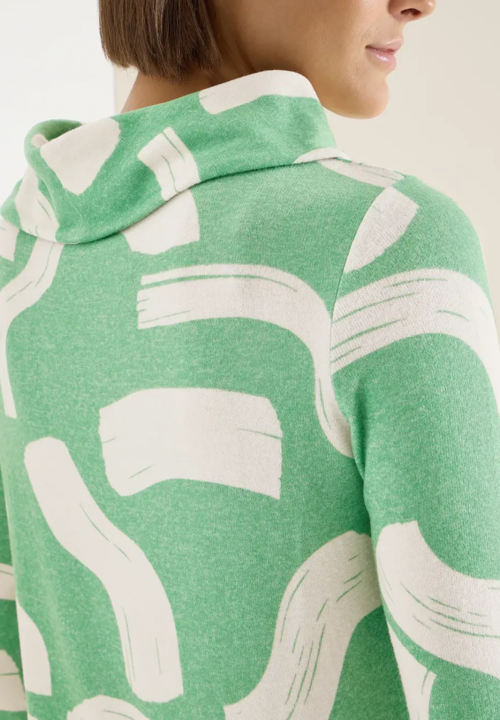 T-shirt à motifs mélangés