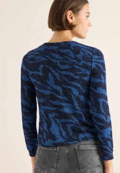 T-shirt à motifs mélangés