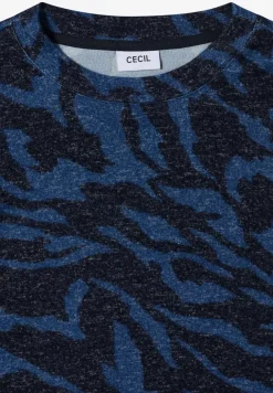 T-shirt à motifs mélangés