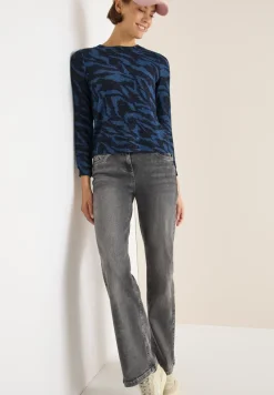T-shirt à motifs mélangés