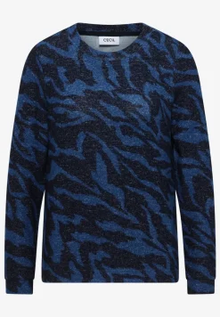 T-shirt à motifs mélangés