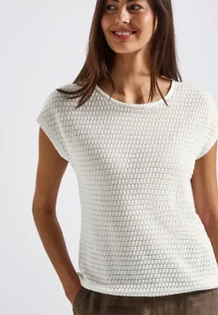 T-shirt à motifs structurés