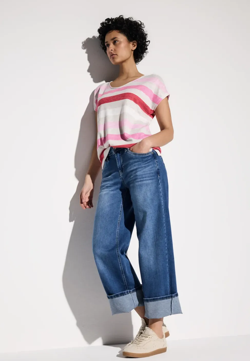 T-shirt à rayures
