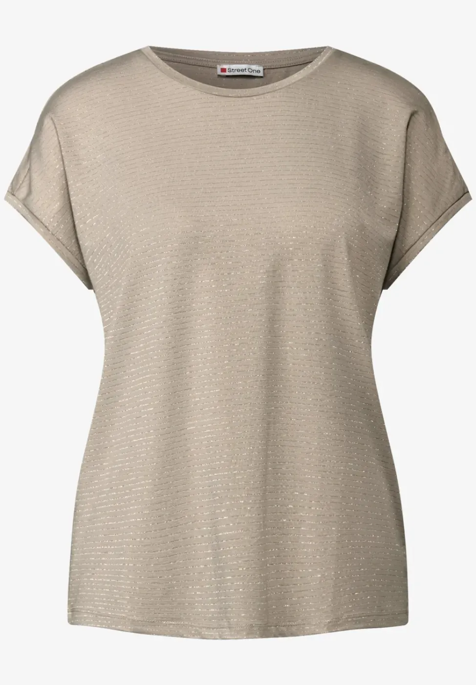 T-shirt à rayures scintillantes