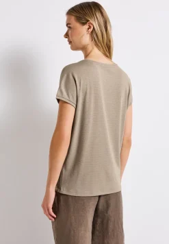 T-shirt à rayures scintillantes