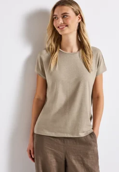 T-shirt à rayures scintillantes