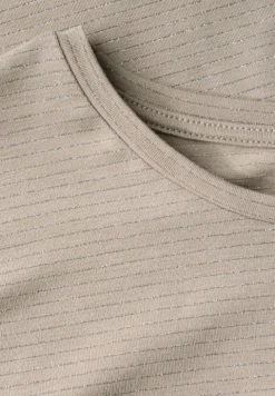 T-shirt à rayures scintillantes