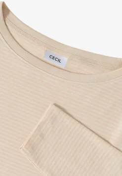 T-shirt à rayures tonales