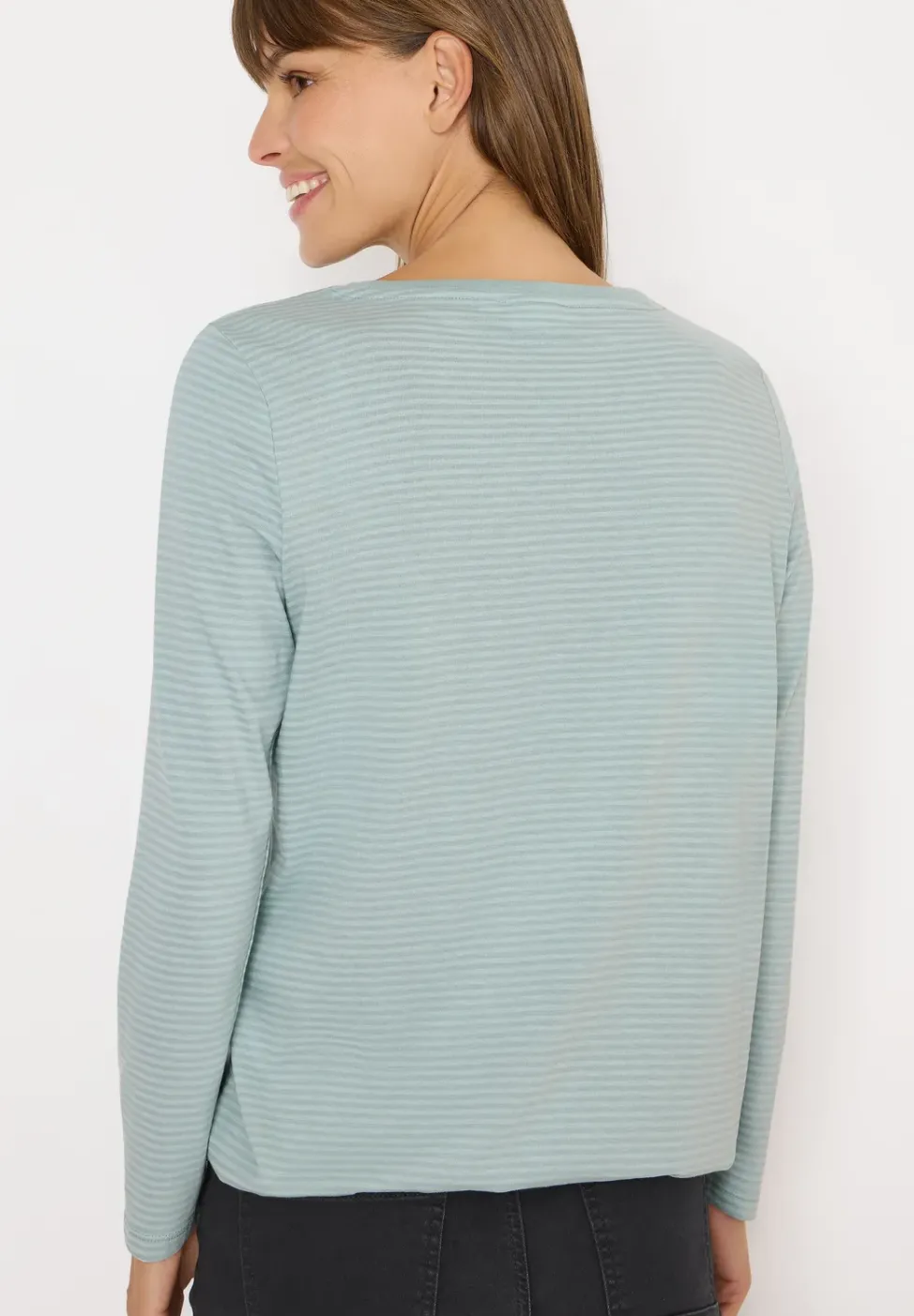 T-shirt à rayures tonales