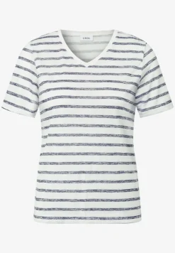 T-shirt à rayures tricotées