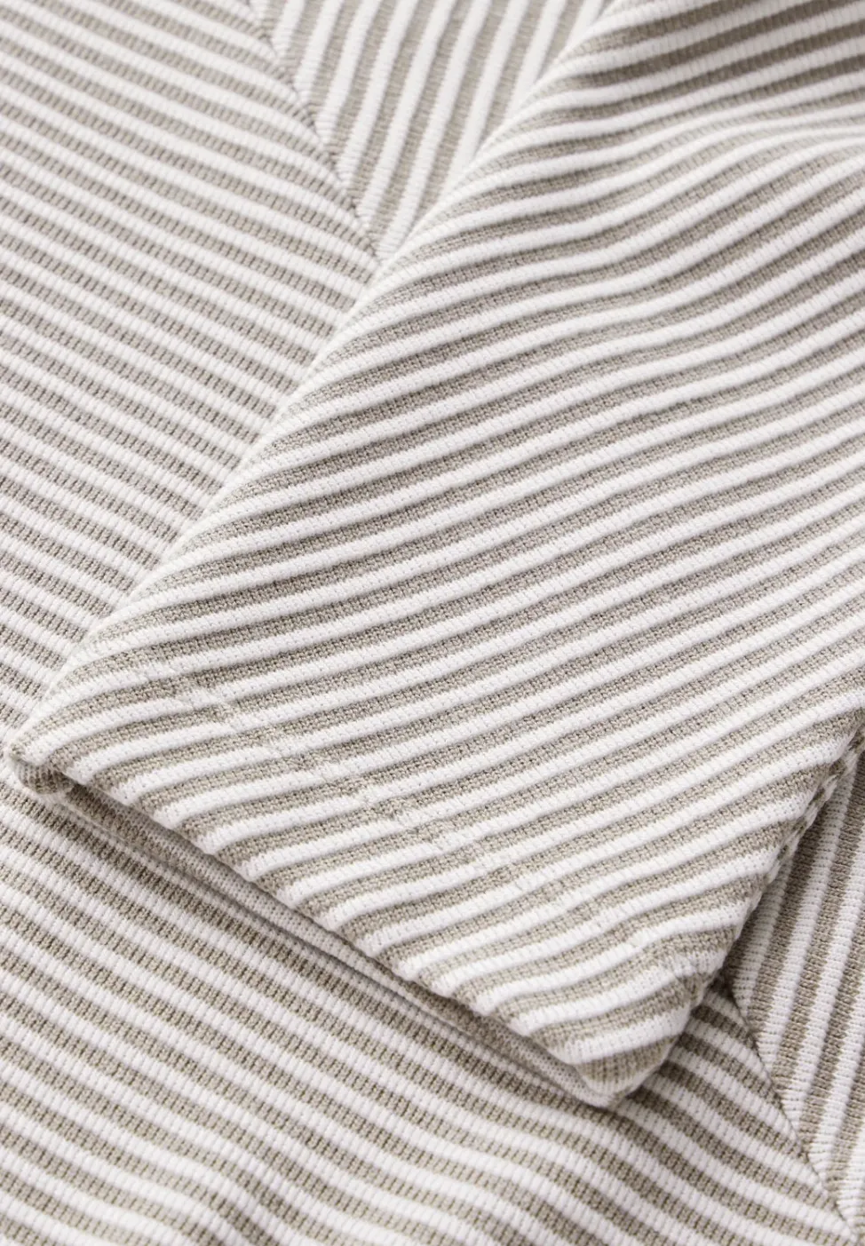 T-shirt à structure diagonale
