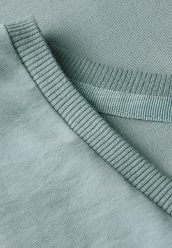 T-shirt à structure mixte