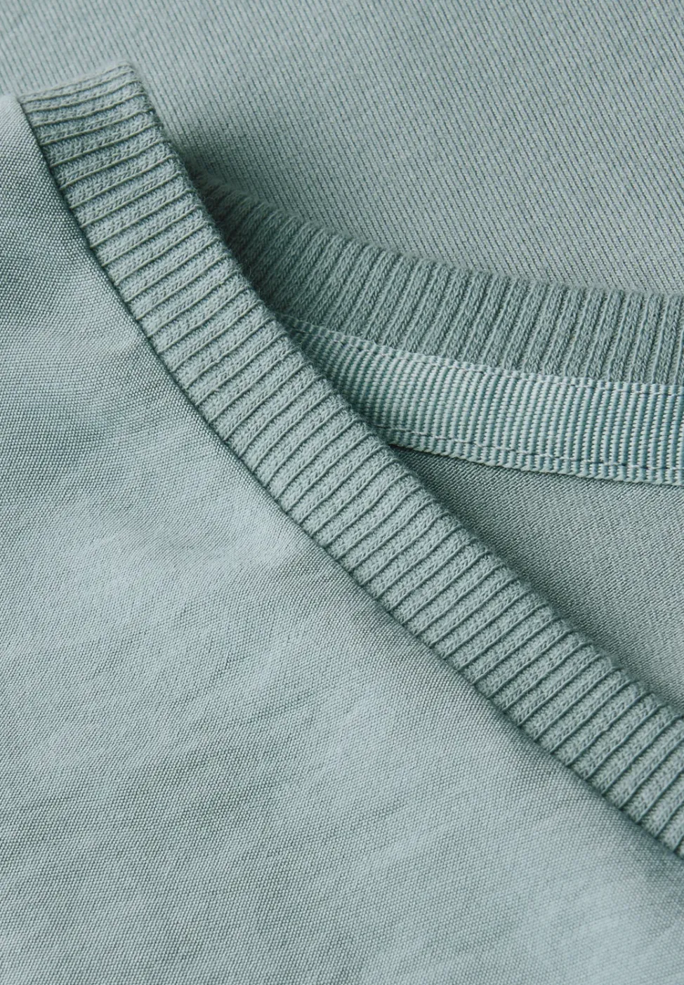 T-shirt à structure mixte